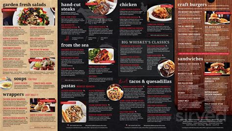 big whiskey's american restaurant & bar tulsa reviews|big whiskey's menu republic mo.